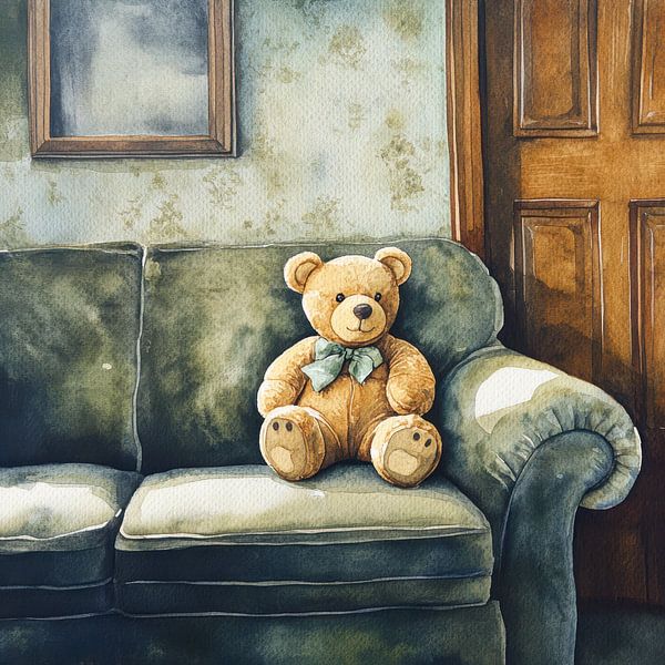 Teddys Platz von Jutta Maria Pusl