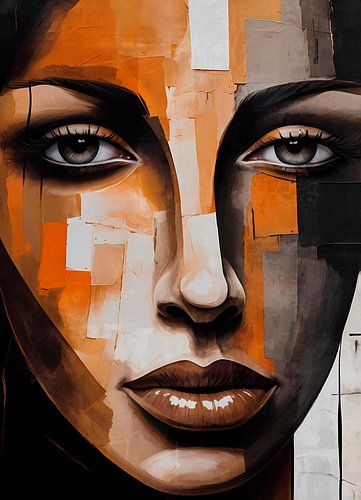 Abstract Portrait Fusion by Georgia Chagas