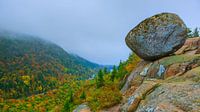 Bubble Rock, Acadia N.P, Maine van Henk Meijer Photography thumbnail
