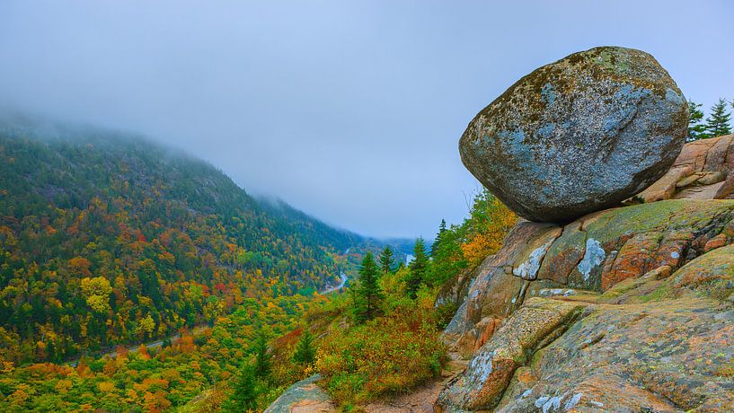 Bubble Rock, Acadia N.P., Maine von Henk Meijer Photography