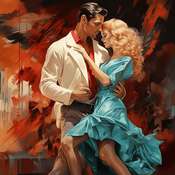 Expressing Fiery Emotions by Art Lovers
