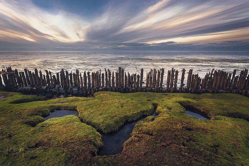 Wattenmeer-Schlammloch von Peter Poppe