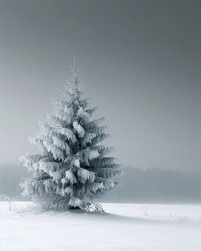 Romantische Winterlandschaft