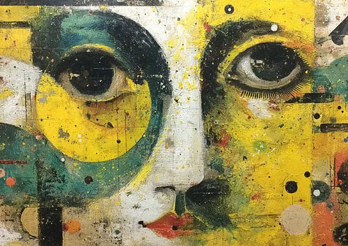 Face Abstract by Art Whims