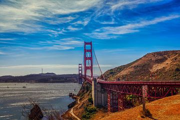 Golden Gate bridge van Els van Dongen