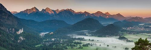 Neuschwanstein en Hohenschwangau