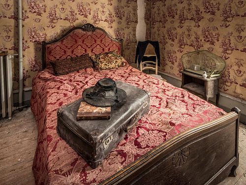 Urbex fotografie in een verlaten kasteel in de Auvergne Frankrijk
