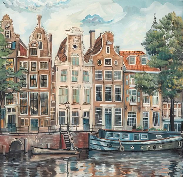 Amsterdam von Kunst Laune