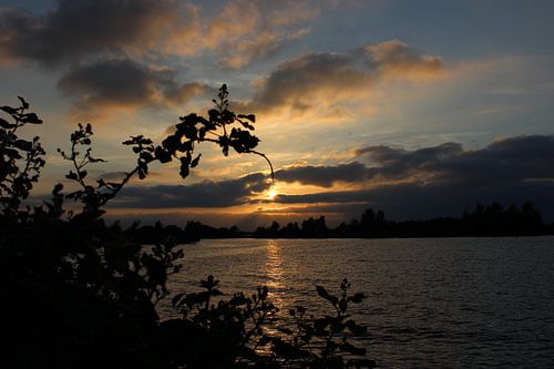Zonsondergang, sunset.