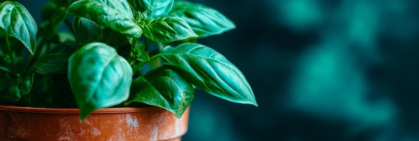 Basil plant by Poster Art Shop