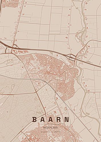 Stadtplan von Baarn