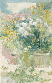 John Henry Twachtman~In het Greenhouse