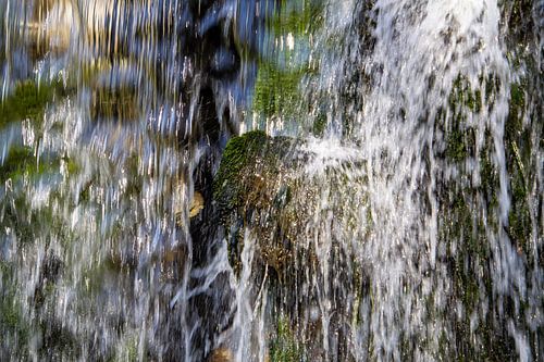 Waterval in Park Sonsbeek in Arnhem.