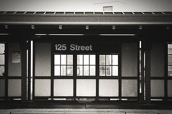 Station de métro 125 Street à Harlem, Manhattan