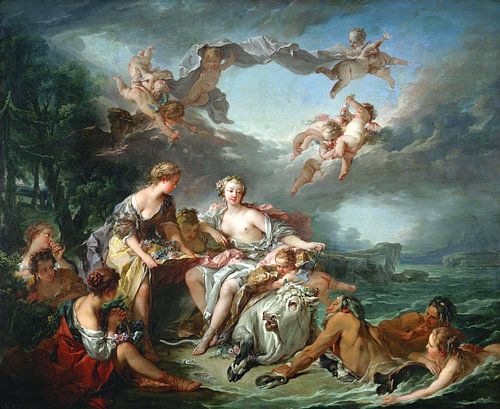 François Boucher, De verleiding van Europa, 1747