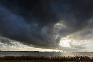 Großer Himmel in den Niederlanden von Rene  den Engelsman