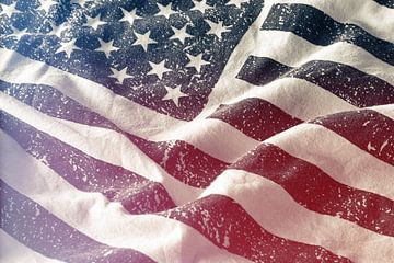 Amerikaanse vlag van Harry Wedzinga