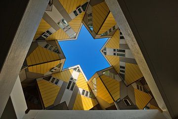Maisons cubiques Piet Blom Rotterdam
