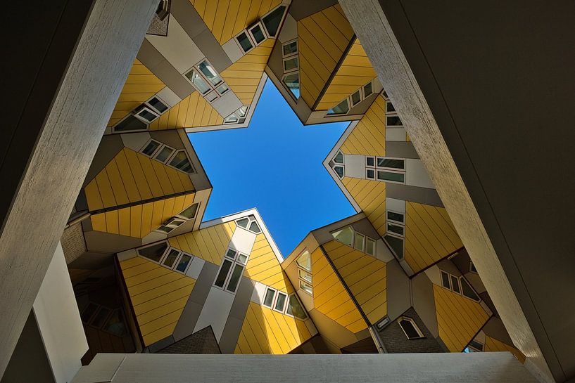 Maisons cubiques Piet Blom Rotterdam sur Dirk Verwoerd