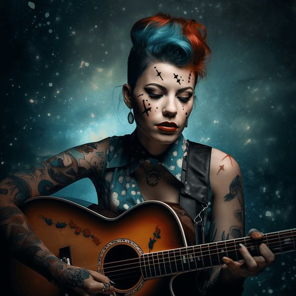 Rockabilly Reverie : Mélodies et style intemporels par Diversity Of Faces
