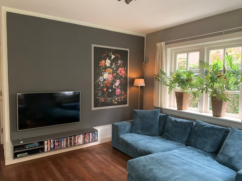 Stillleben mit Blumen in einer Vase von Jan Davidsz 