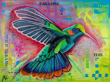 Kolibrie in het paradijs van Janet Edens