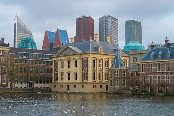 Binnenhof en Hofvijver, Den Haag, politiek centrum Nederland