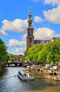 Westerkerk rondvaartboot Amsterdam van Dennis van de Water thumbnail