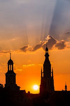 Beautiful sunset Breda by JPWFoto