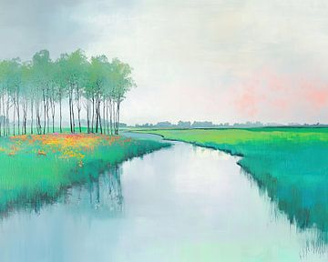 Bachdämmerung von Kunst Laune