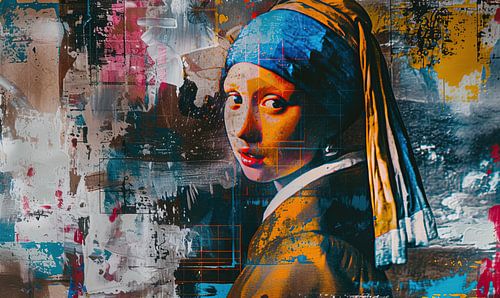 Peinture de portrait moderne