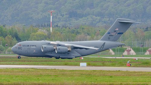 U.S. Air Force Boeing C-17 Globemaster III.