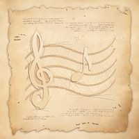 La musique. Art vintage de style antique pour les musiciens professionnels & ; fans