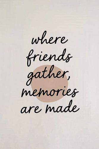 Inspirerende minimalistische vriendschapsquote