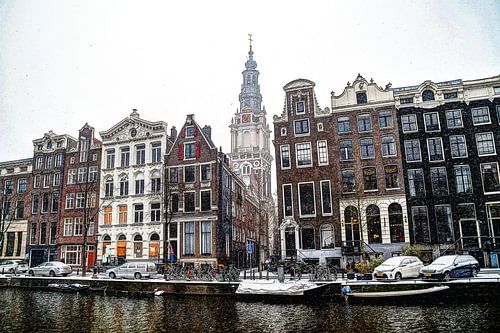 Zuiderkerk Amsterdam Winter