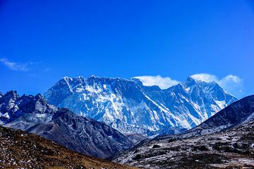 Nuptse, Mount Everest und Lhotse von Joris de Bont