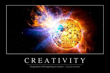 STK107084M-Creativity: Inspirerende en motiverende poster van Stocktrek Images