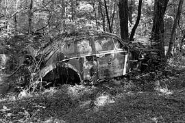 VW-Käfer - Old Car City, Georgia USA von Willem van Holten