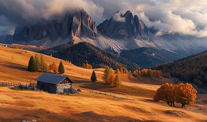 Herbstliche Bergwelt