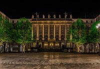 Hôtel de ville Wuppertal Barmen la nuit
