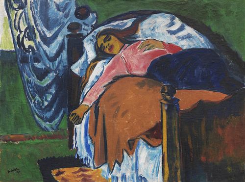 Max Pechstein, Le repos, 1911