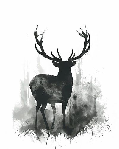 Minimalist Deer