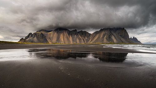 Vestrahorn mountain on Stokksnes cape in Iceland