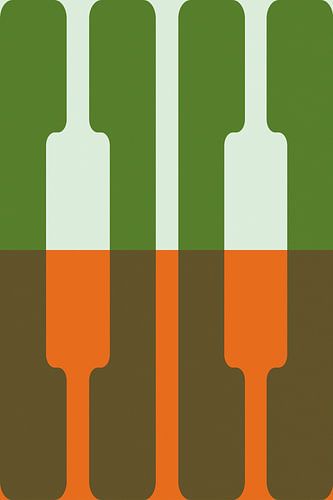 Minimalistische Geometrie nr. 8 van Pascal Deckarm