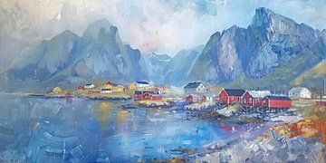 Norwegian Lofoten Islands 4 by ByNoukk
