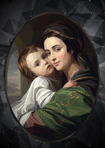 Elizabeth Shewell West and Her Son