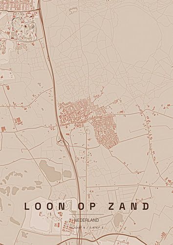 Lageplan von Loon op Zand