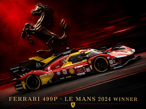 FERRARI 499P – SIEGER VON LE MANS 2024
