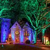 Winter Lights 2020 at the Magtareten Church by Frank Heldt