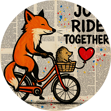 JoyRide Together van Moonheart Artworks